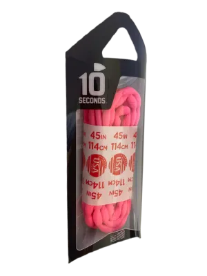 10 Seconds ® Athletic Bubble Laces | Neon Pink