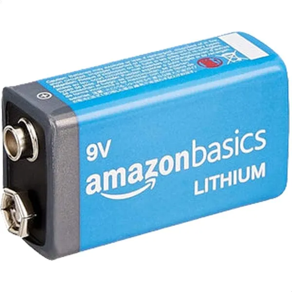 12-Pack: 9 Volt High-Performance Lithium Batteries