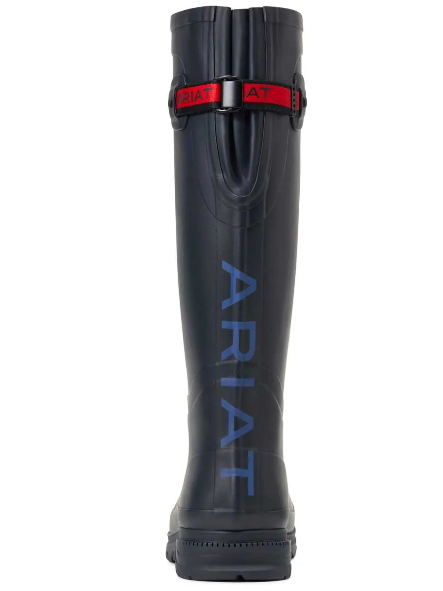 30% OFF - ARIAT Kelmarsh Wellington Boots - Womens - Navy - Size: UK 7 & 8.5