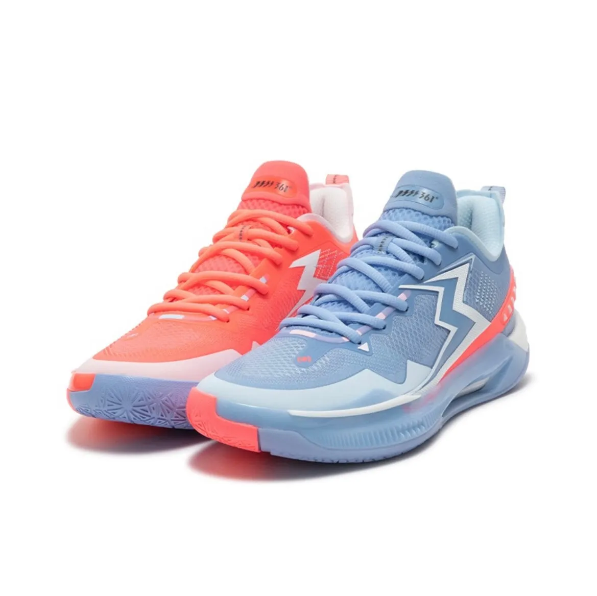 Mandarin Duck Blue/Red Quick Pro 5.0 Sneakers by 361 Degrees