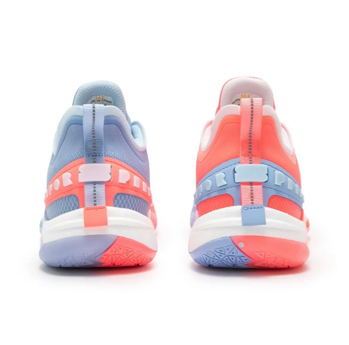 Mandarin Duck Blue/Red Quick Pro 5.0 Sneakers by 361 Degrees