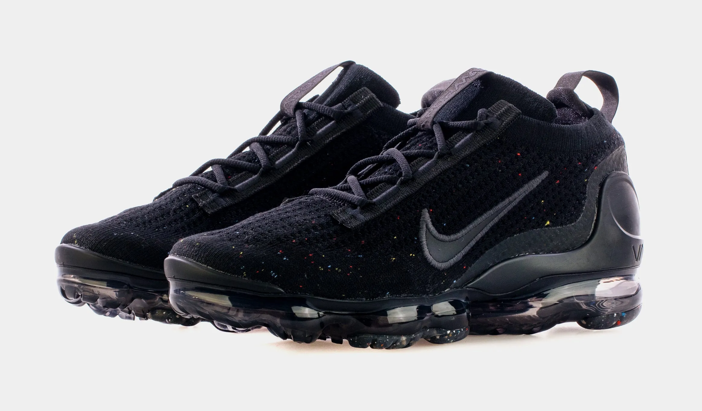 Air VaporMax 2021 FK Grade School Lifestyle Shoes (Black)