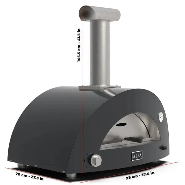 Alfa Moderno 2 Pizze Gas Pizza Oven (Limited Edition Torino)