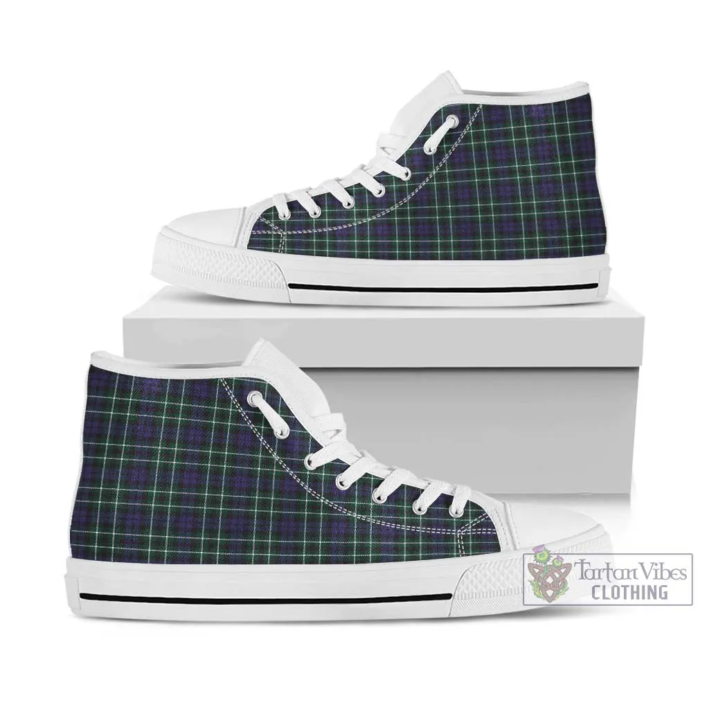 Allardice Tartan High Top Shoes