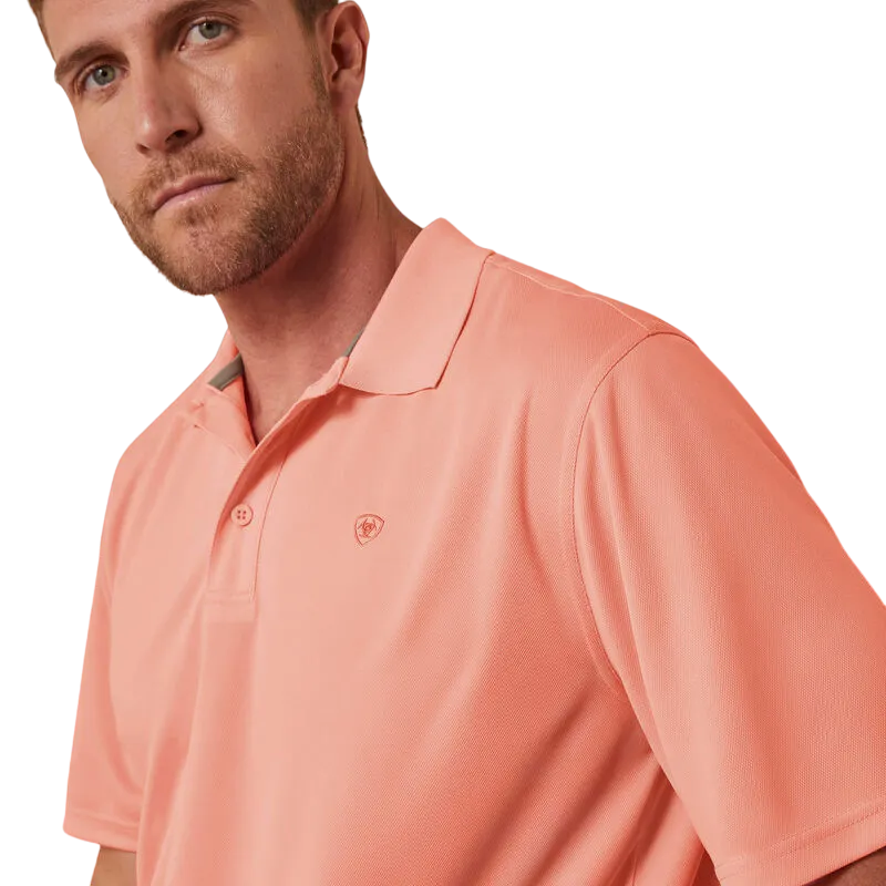 Ariat Men's Peach Echo Tek Polo