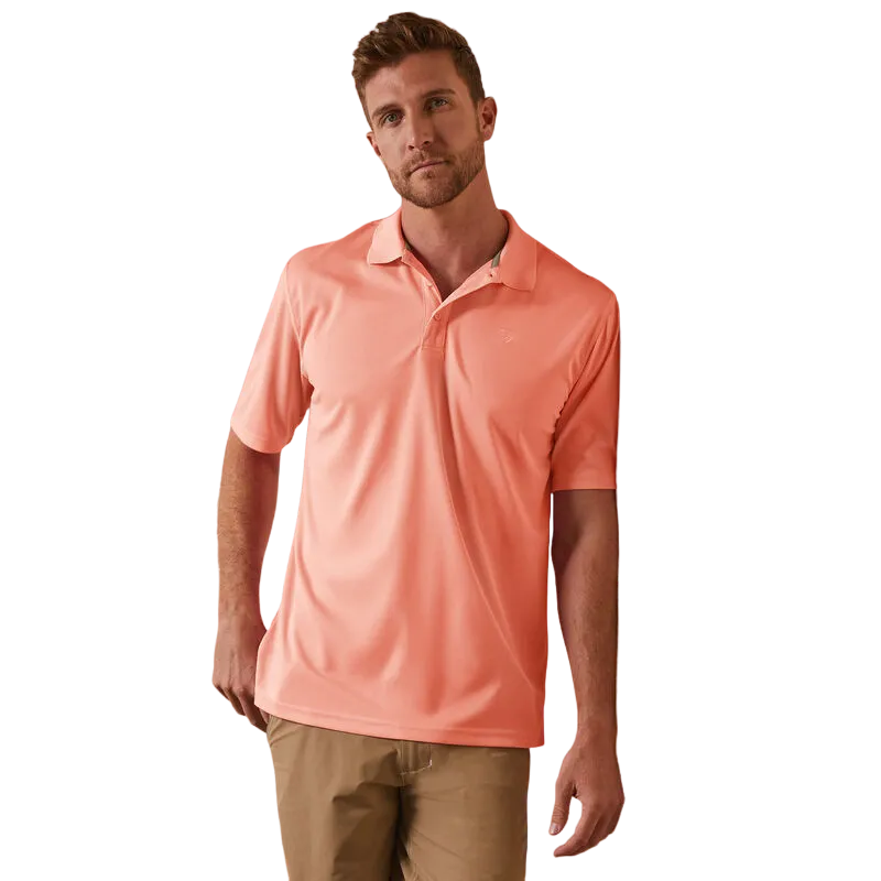 Ariat Men's Peach Echo Tek Polo