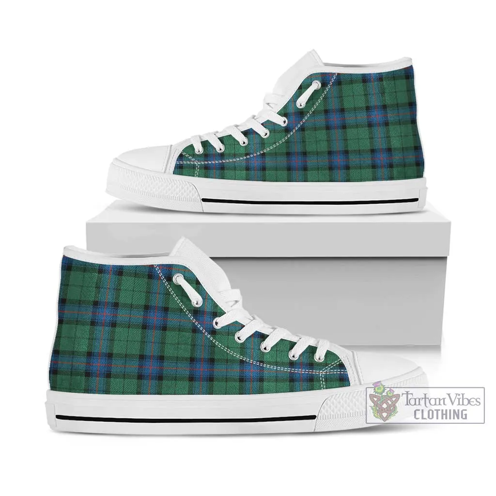 Armstrong Ancient Tartan High Top Shoes