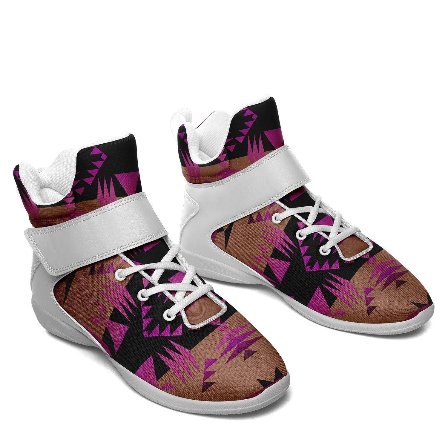 Between the Mountains Berry Kid's Ipottaa Basketball / Sport High Top Shoes