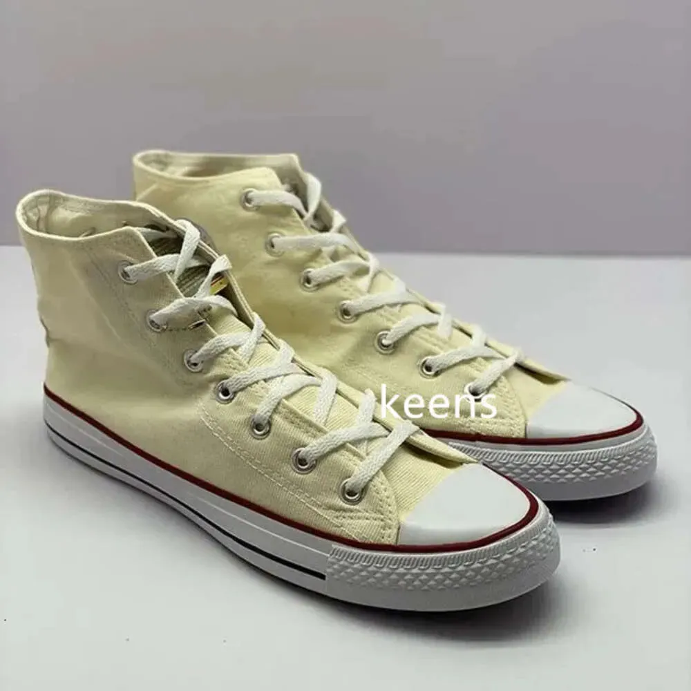 Board shoes casual canvas shoes designer 1970s all-in-one trend retro Korean version conversitys high top sports shoes simple running shoes solid color