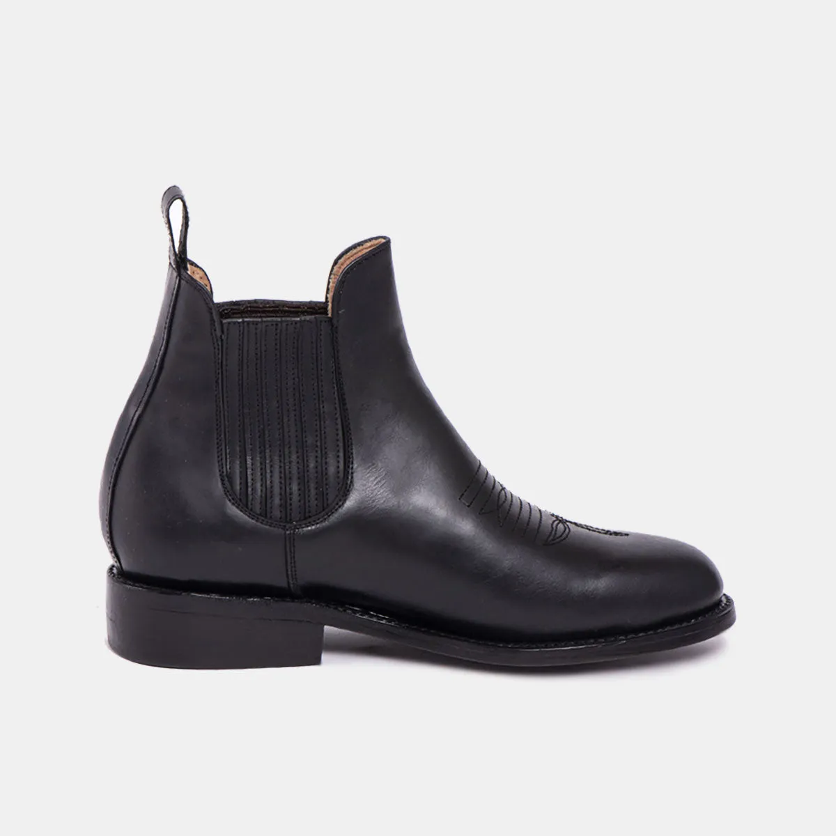 CARLOS Charro Boot Black