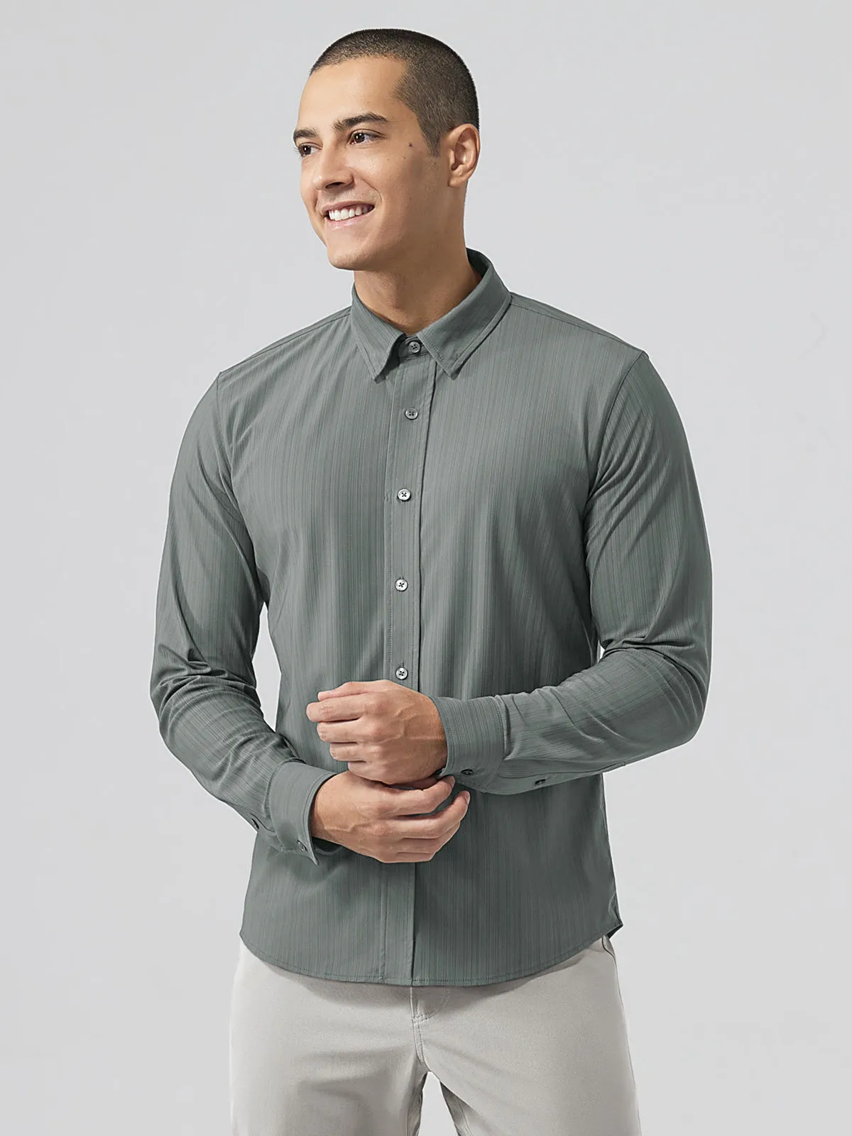 Commuter Performance Stylish Dress Shirt