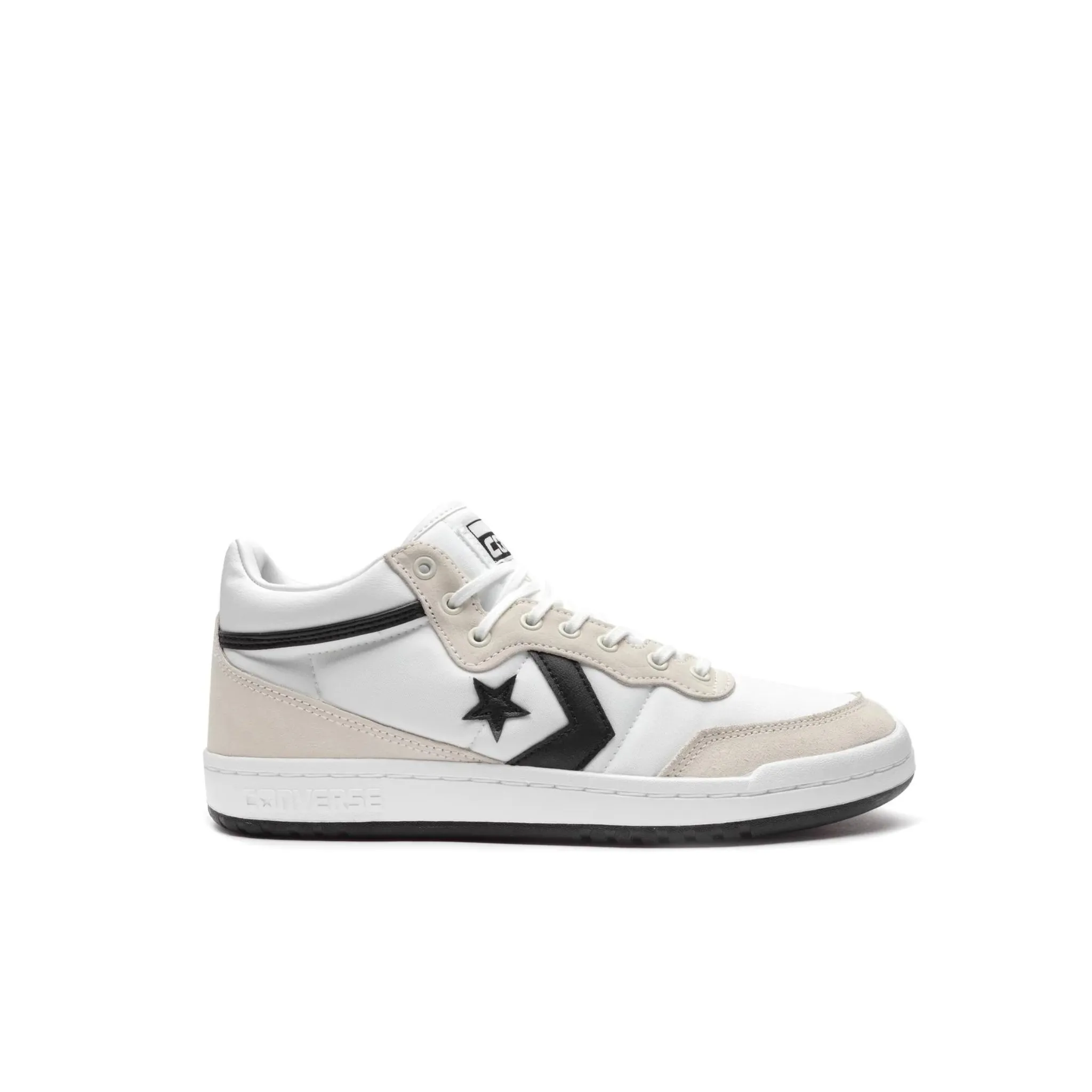 Converse Fastbreak Pro Mid: White/Black/Egret