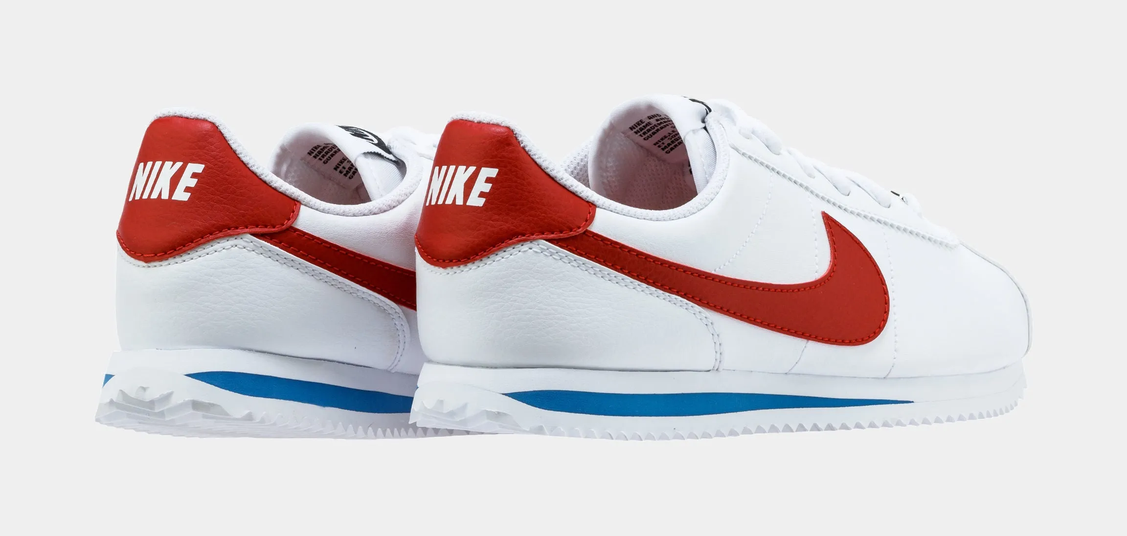 Cortez SL Grade School Lifestyle Shoe (White/Red)