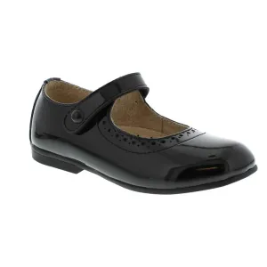 Emma Kid's Mary Jane Shoe - Black Patent