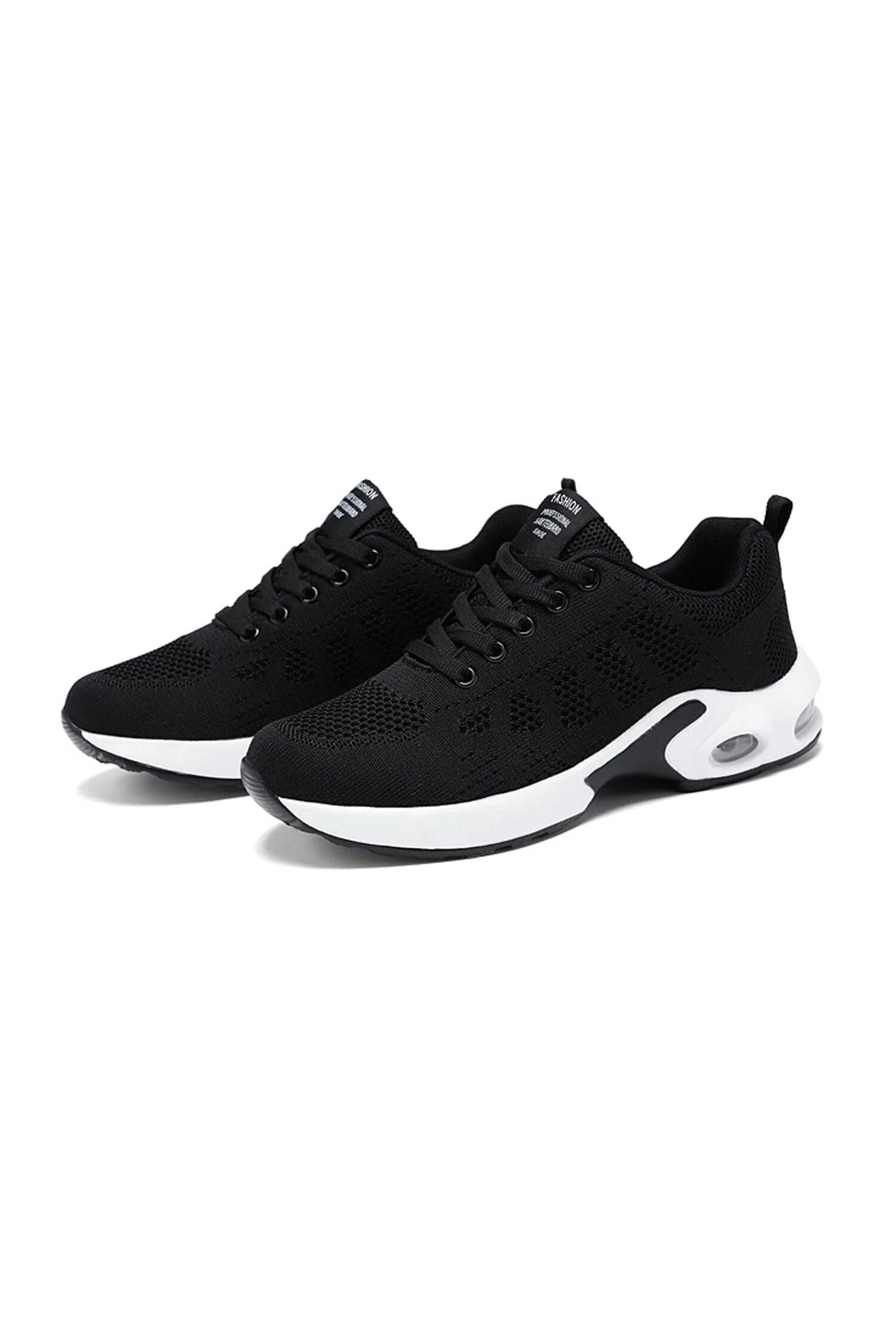 Fashion Women's Air-Cushioned Lace-Up Sneakers