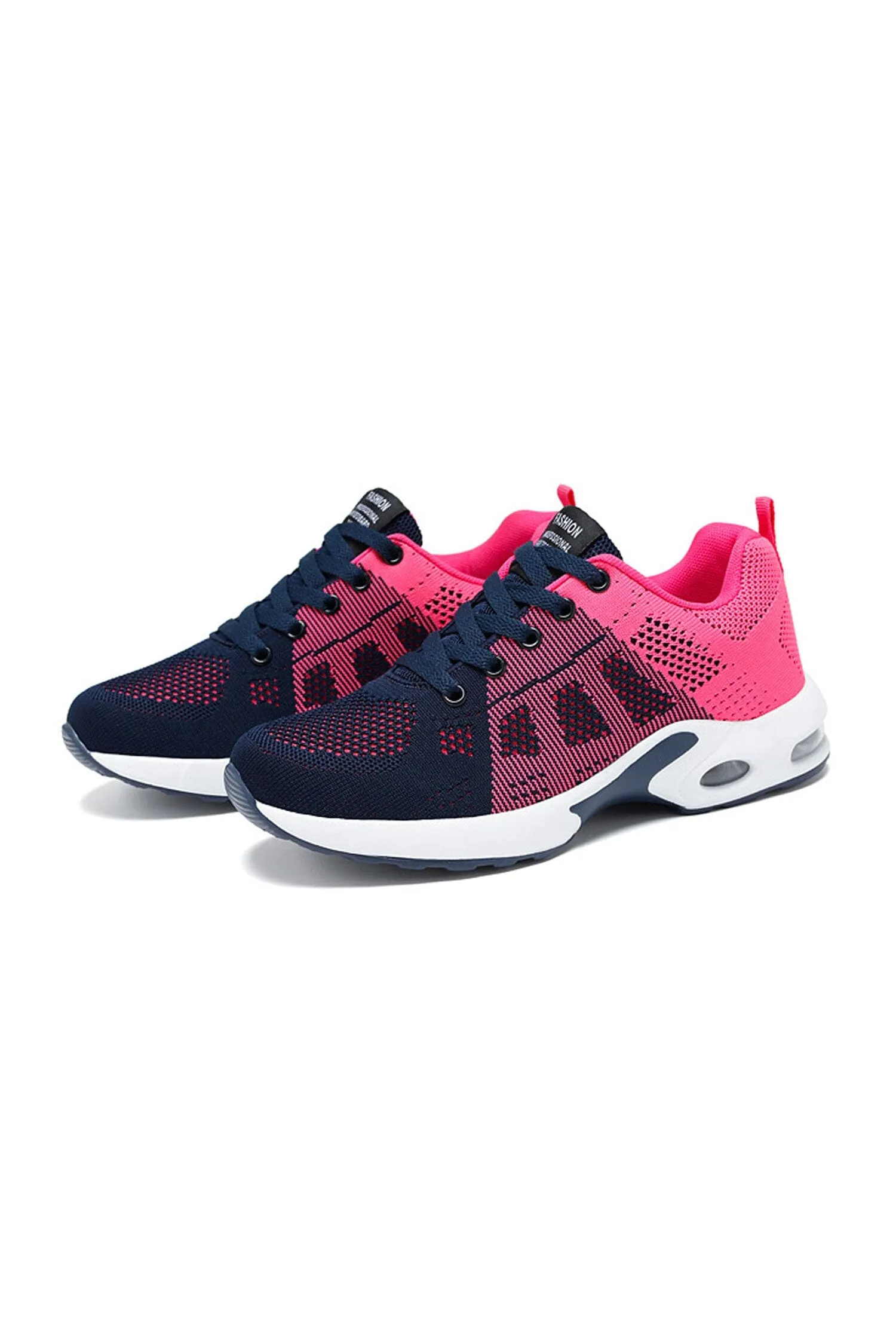 Fashion Women's Air-Cushioned Lace-Up Sneakers