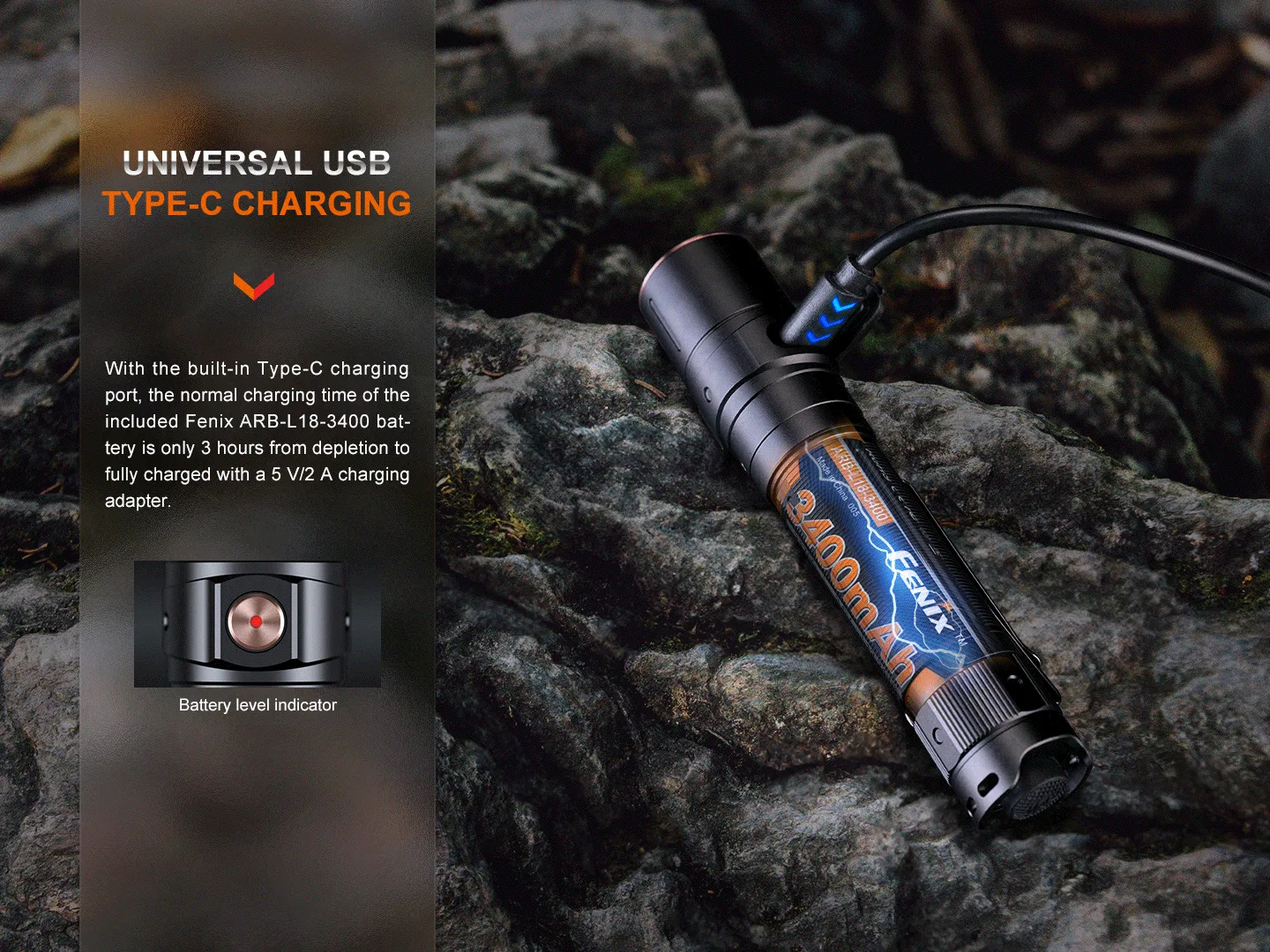 Fenix LD30R High-Performance Lightweight Flashlight