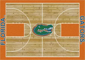 Florida Gators Milliken Basketball Home Court Novelty Area Rug