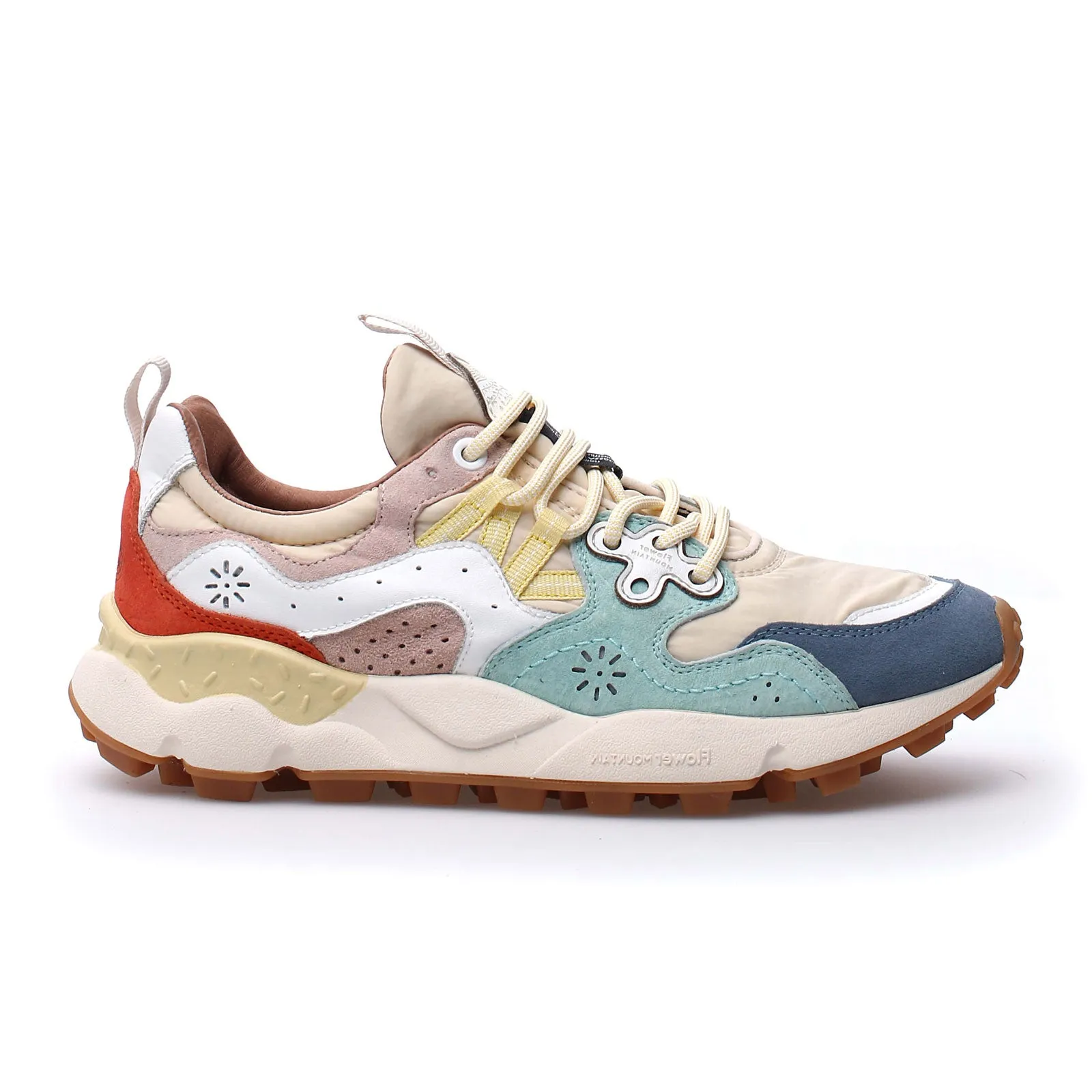 Flower Mountain Yamano 3 Sneaker (Women) - Light Blue/Beige