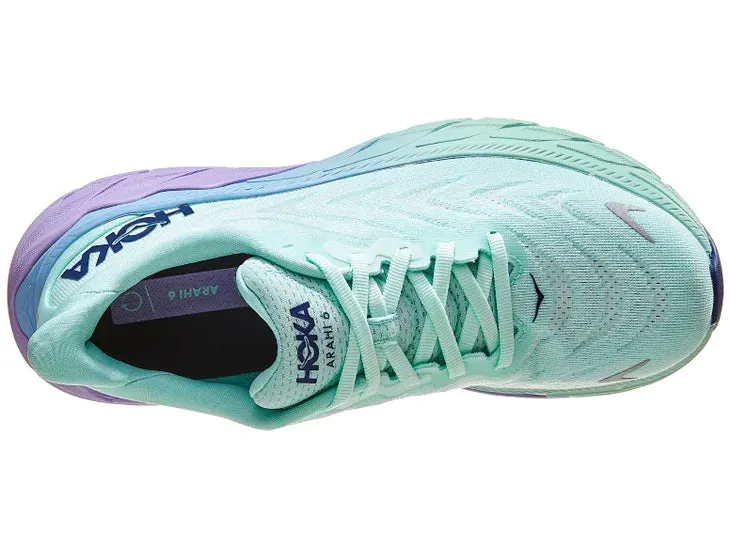 Hoka | Arahi 6 | Women's | Sunlit Ocean/Lilac Mist