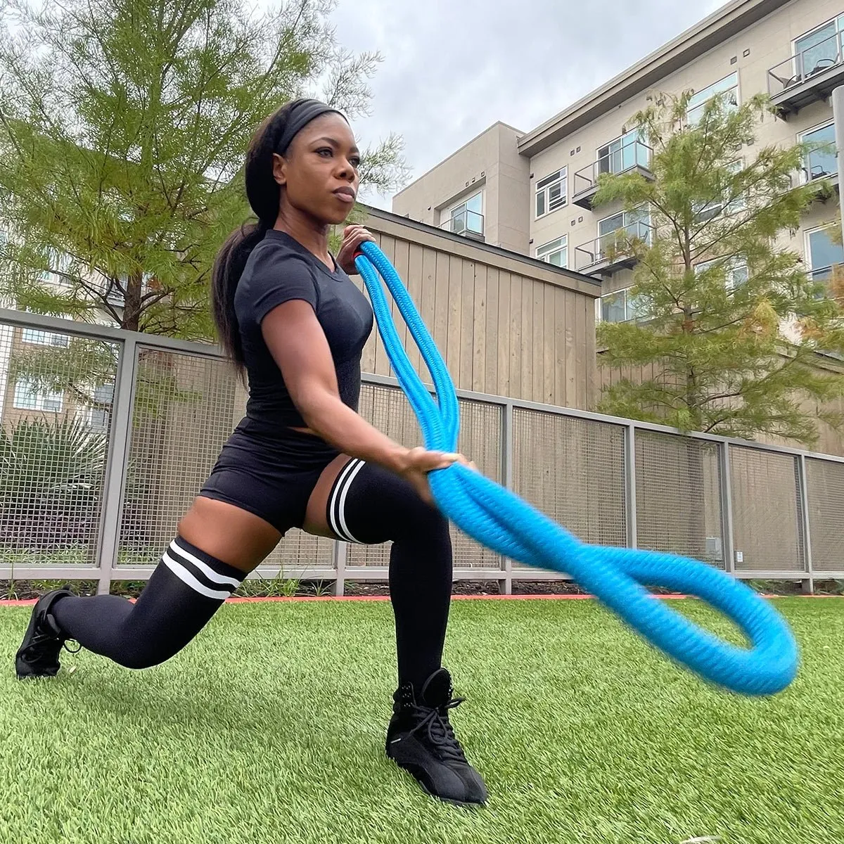 Hyperwear Weighted Jump Rope – The Heaviest Jump Rope for Intense Workouts