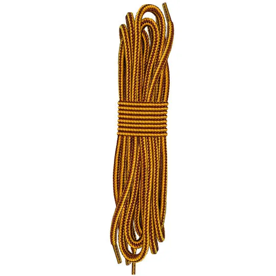 Jobsite & Manakey Group Braided Laces Yellow Brown 72 in.