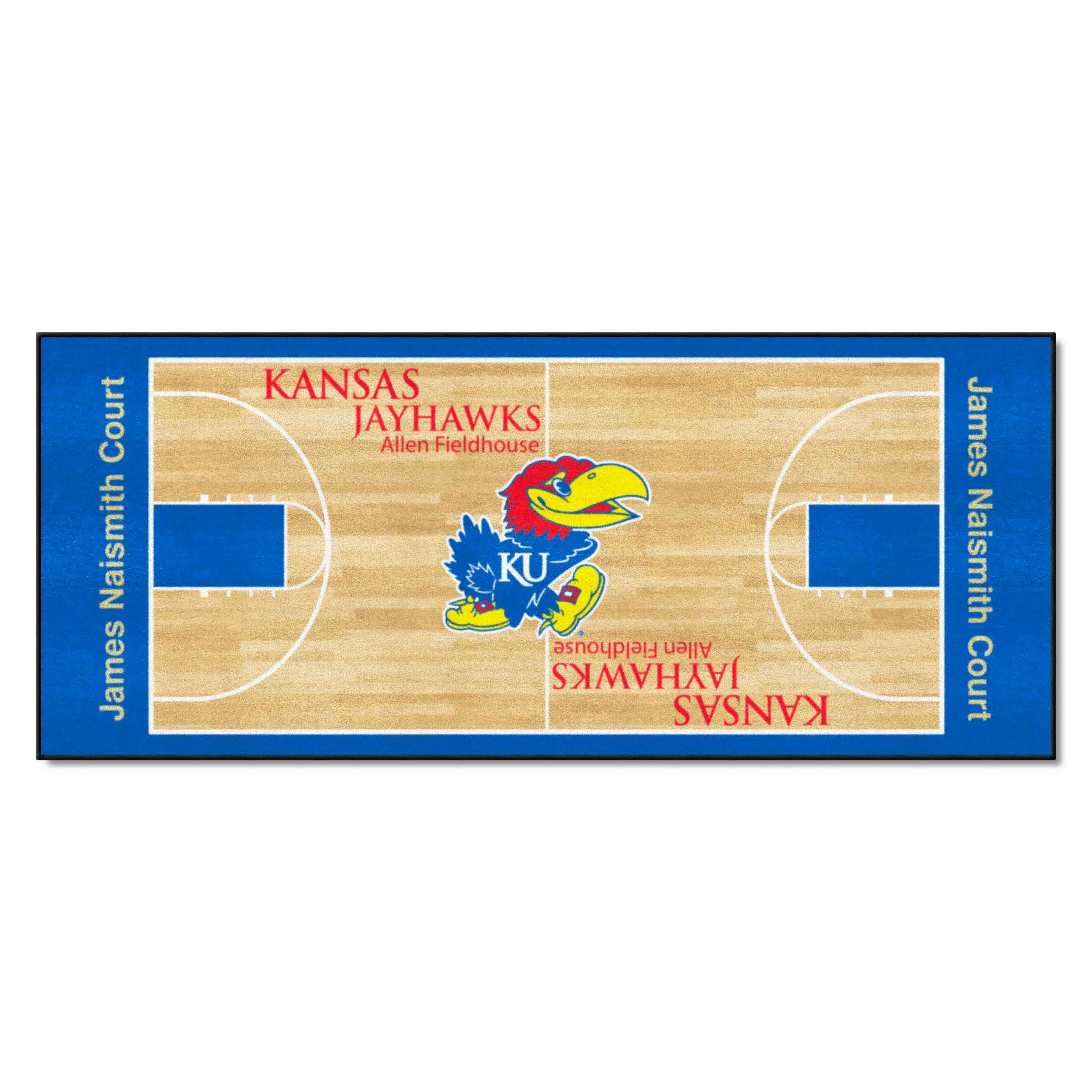 Kansas Jayhawks Court Runner Rug - 30in. x 72in.