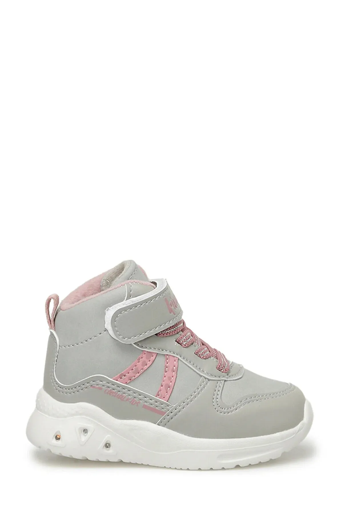 Kinetix Girl's Grey Pink Boots