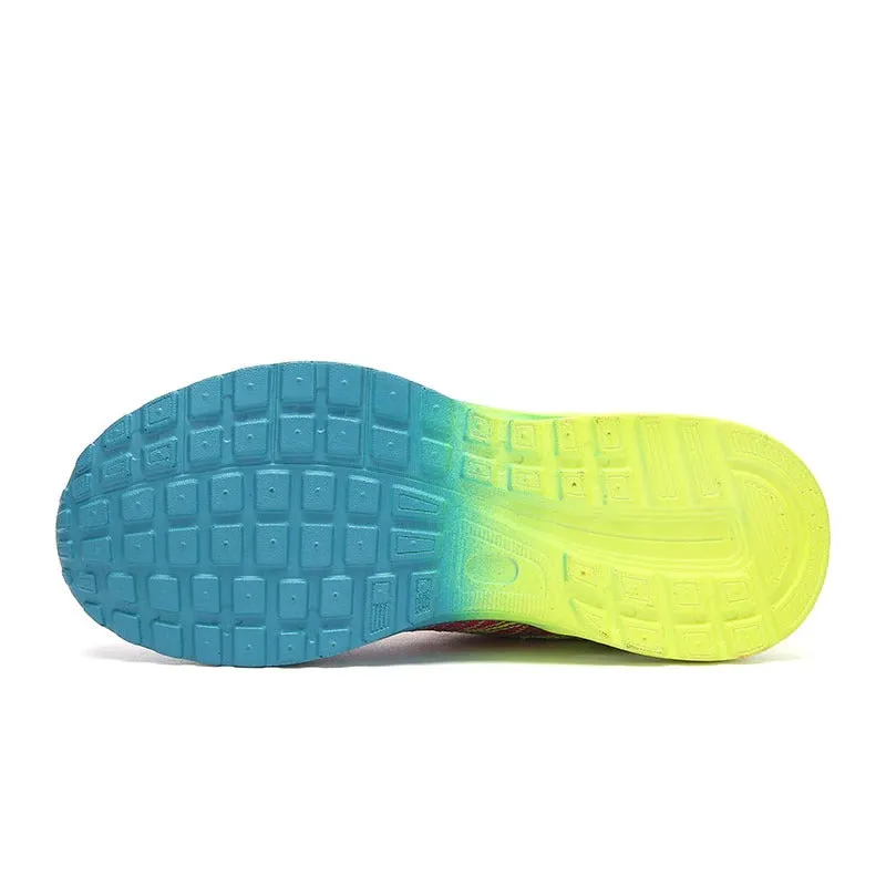 Light and Breathable Vibrant Shoes for Jogging and Exercise