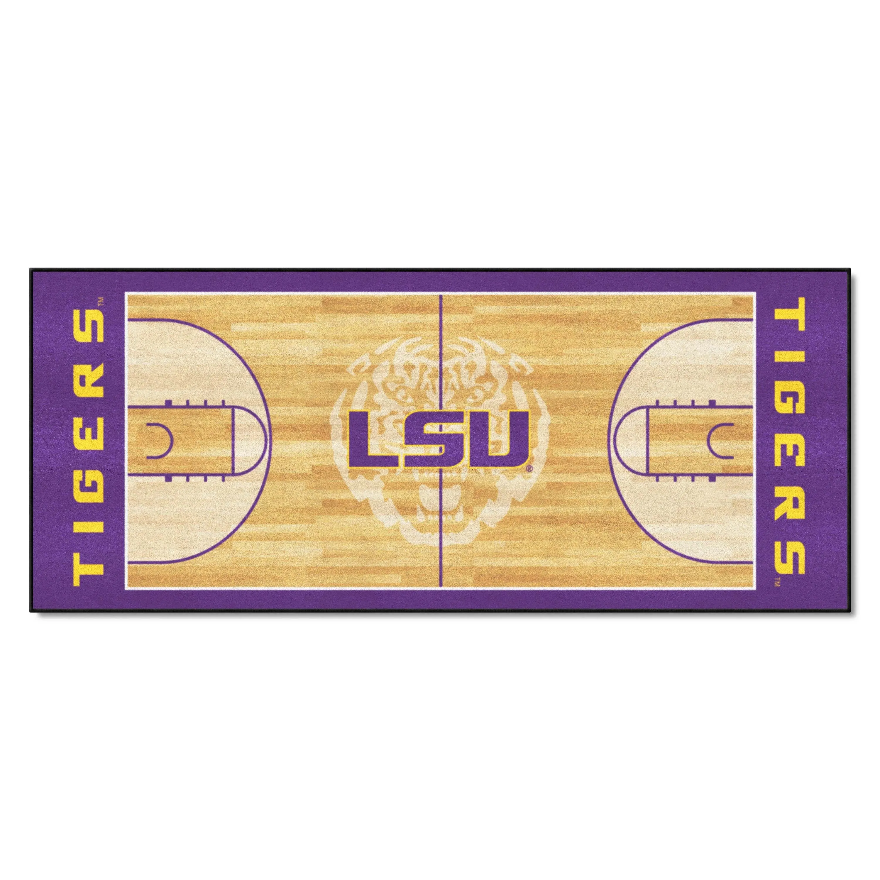 LSU Tigers Court Runner Rug - 30in. x 72in.