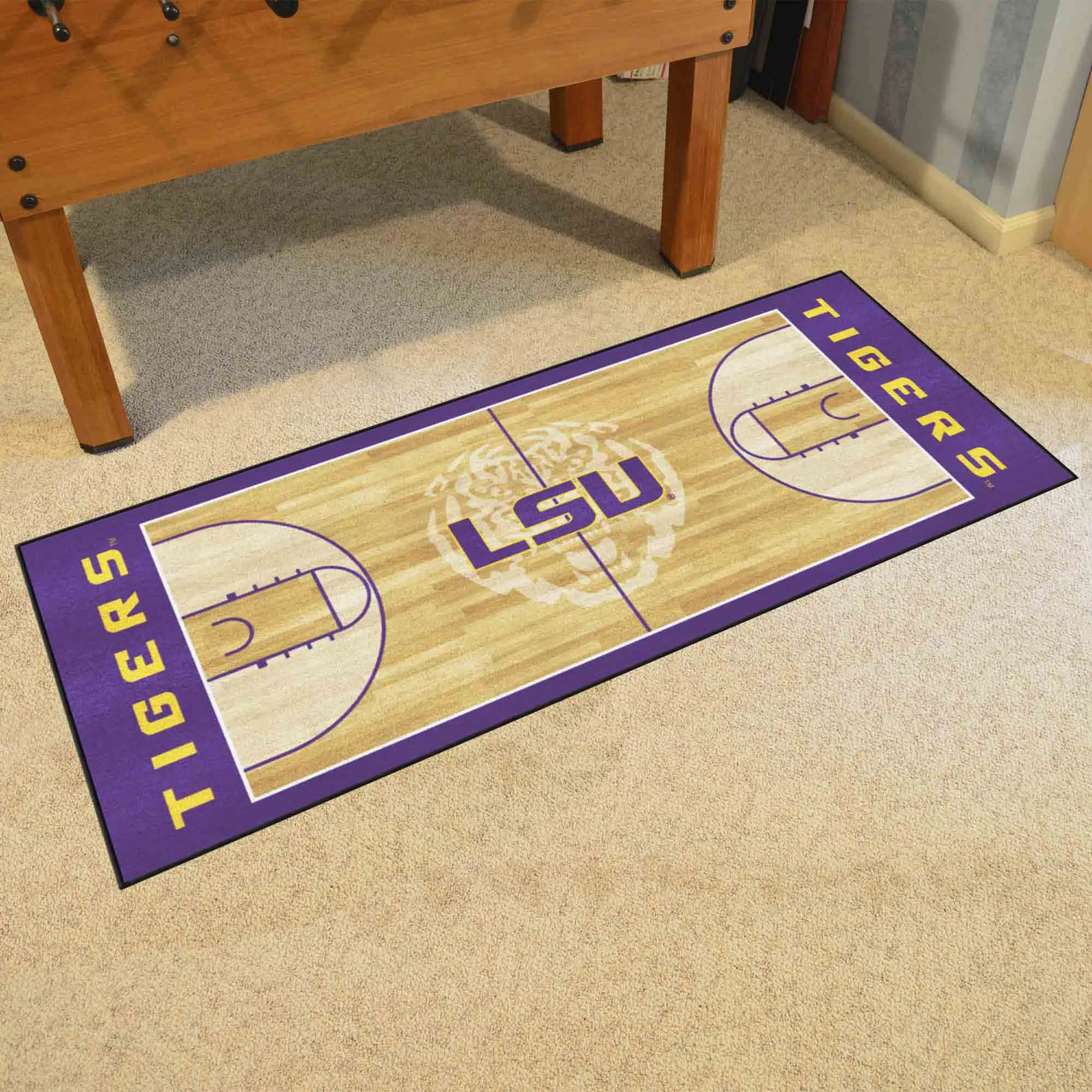 LSU Tigers Court Runner Rug - 30in. x 72in.