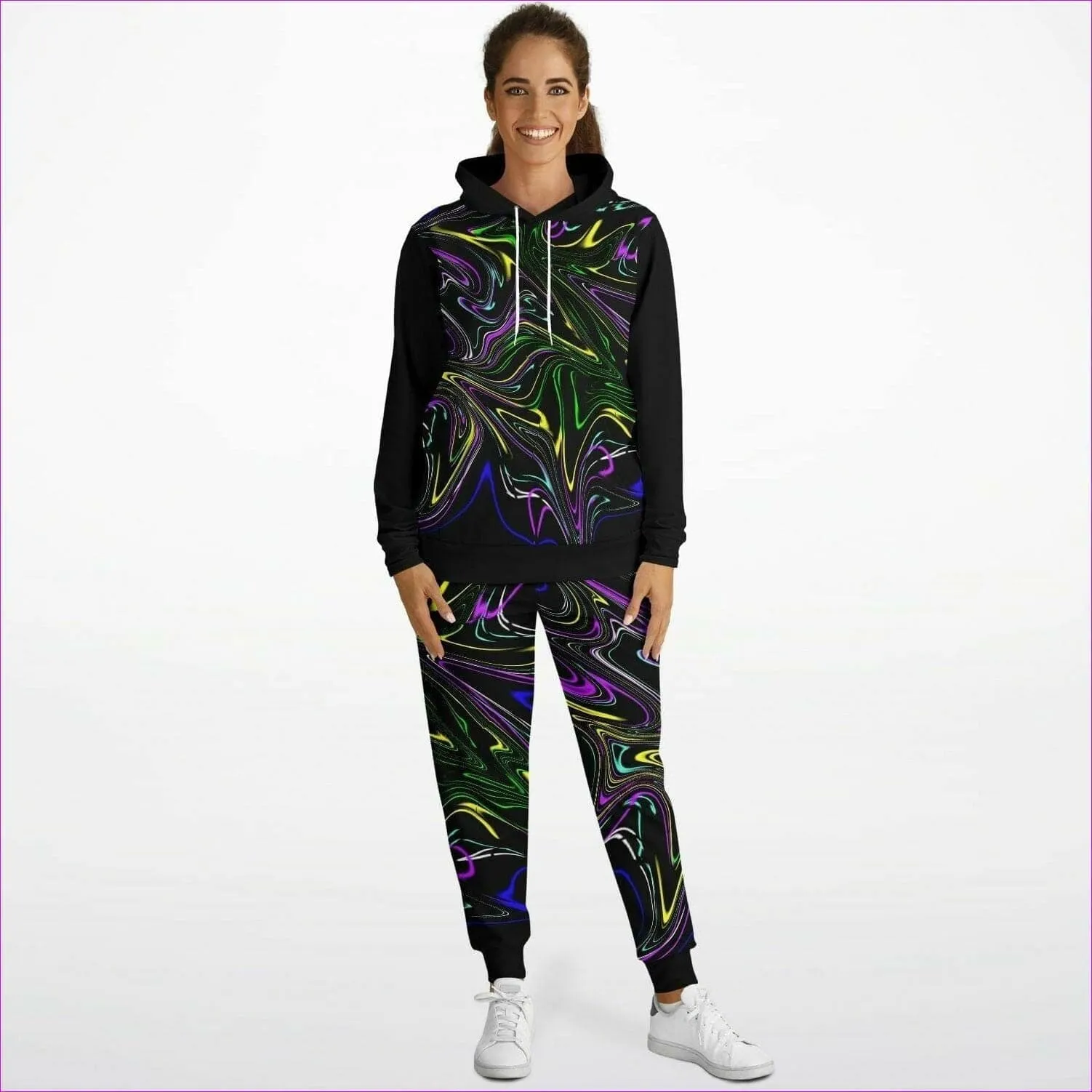 Mandala Skewed Premium Womens Sweatsuit