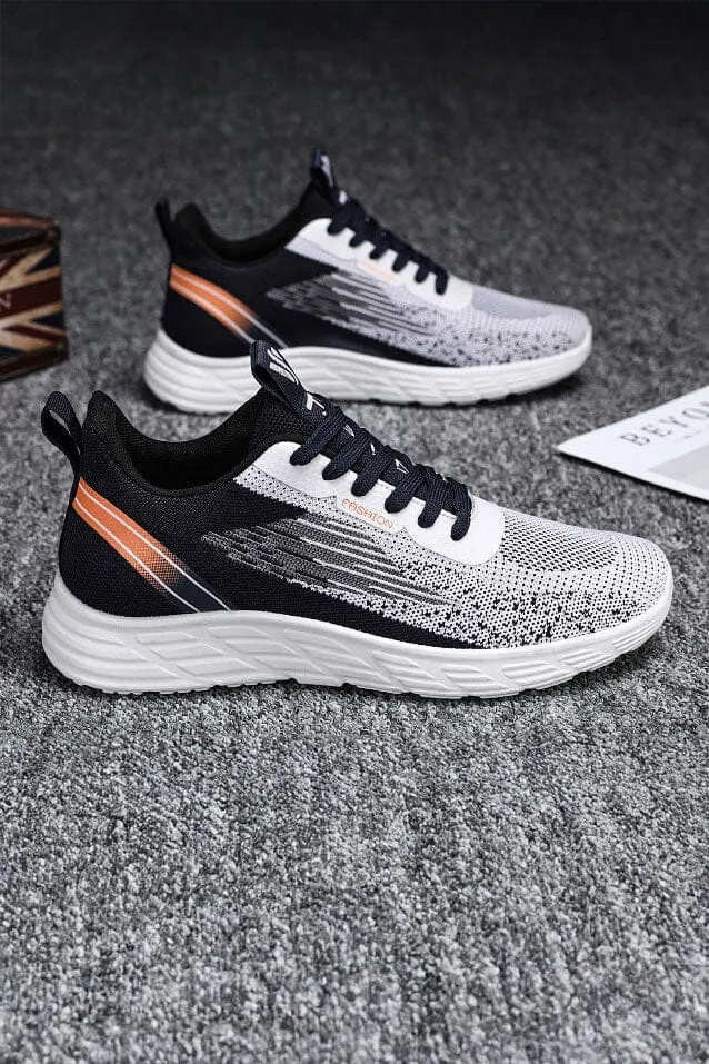 Men's Dynamic Knit Pattern Sneakers