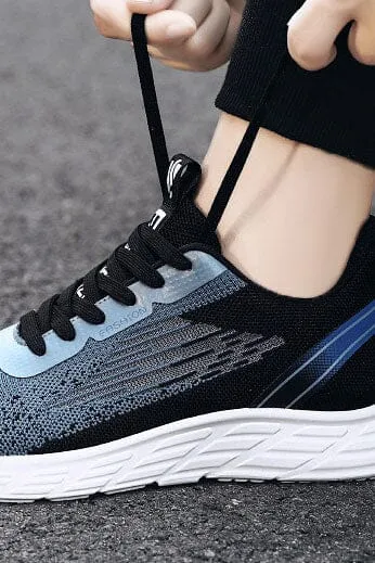 Men's Dynamic Knit Pattern Sneakers