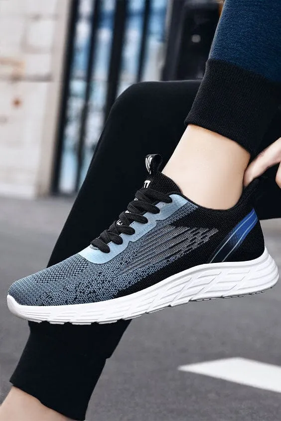 Men's Dynamic Knit Pattern Sneakers