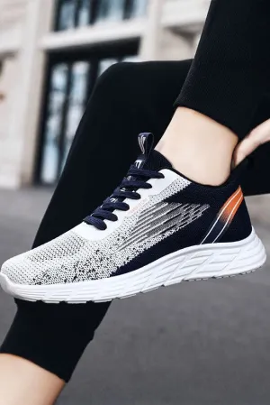 Men's Dynamic Knit Pattern Sneakers