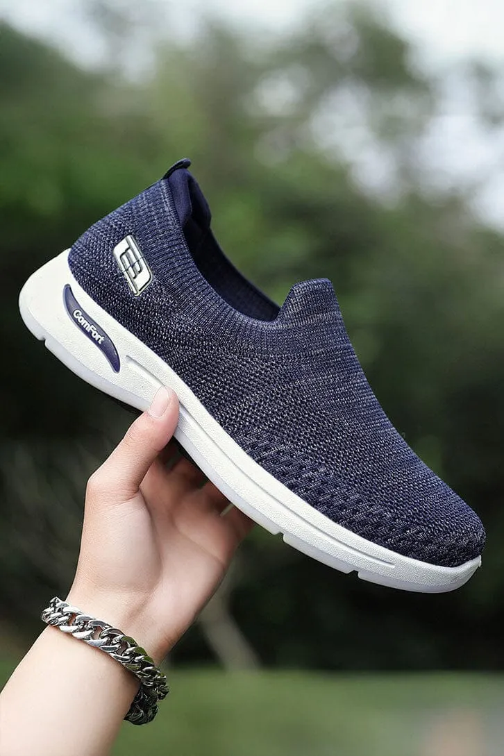 Men's Premium Mesh Upper Slip-On Sneakers