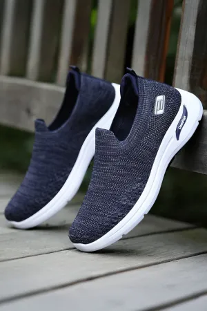 Men's Premium Mesh Upper Slip-On Sneakers