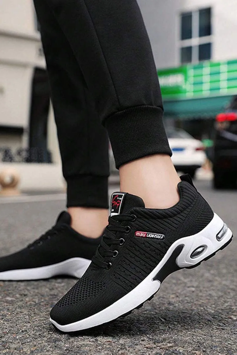 Men's Sleek Air-Cushioned Sneakers