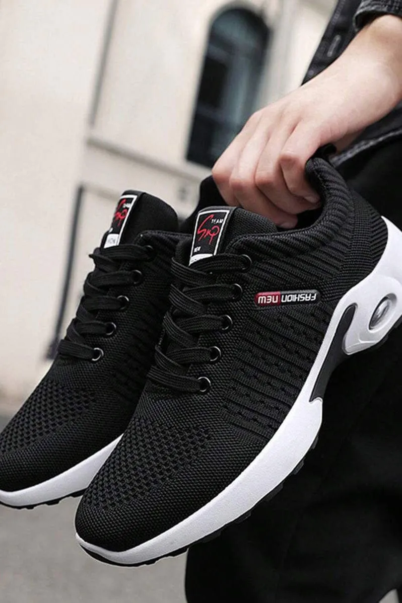 Men's Sleek Air-Cushioned Sneakers