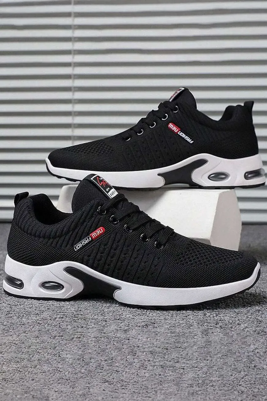 Men's Sleek Air-Cushioned Sneakers