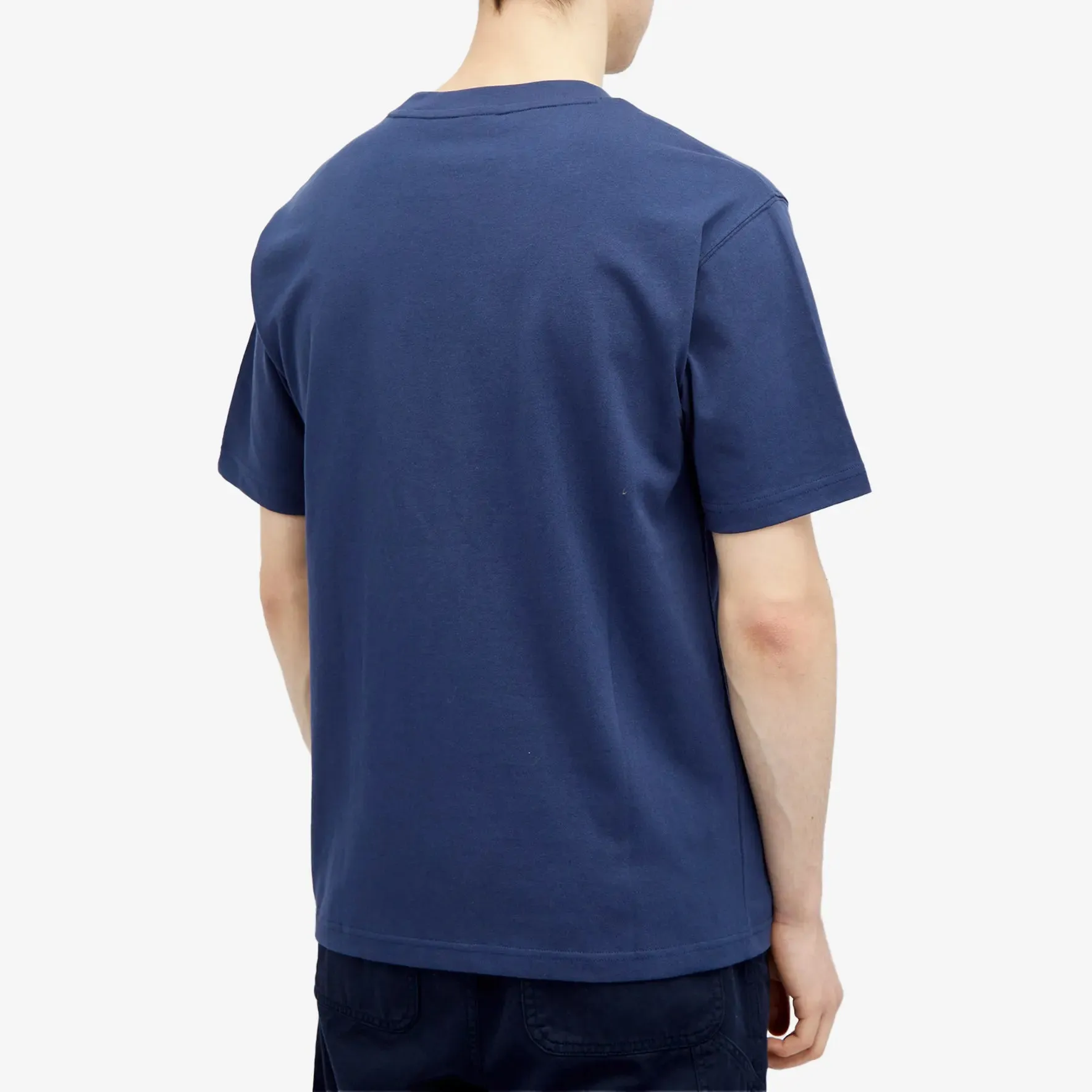 New Balance NB Athletics Basketball Style Loose Tee, Navy