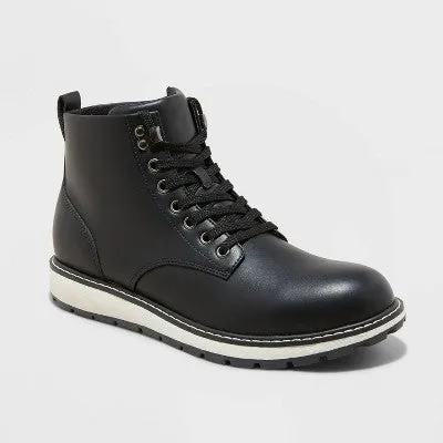 New - Men's Forrest Work Boots - Goodfellow & Co Black 9.5