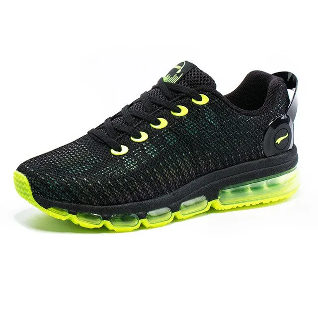 ONEMIX Sneakers Men Running Shoes High Top Cool Reflective Vamp Air Cushion Training Sports Jogging Shoes Plus Size