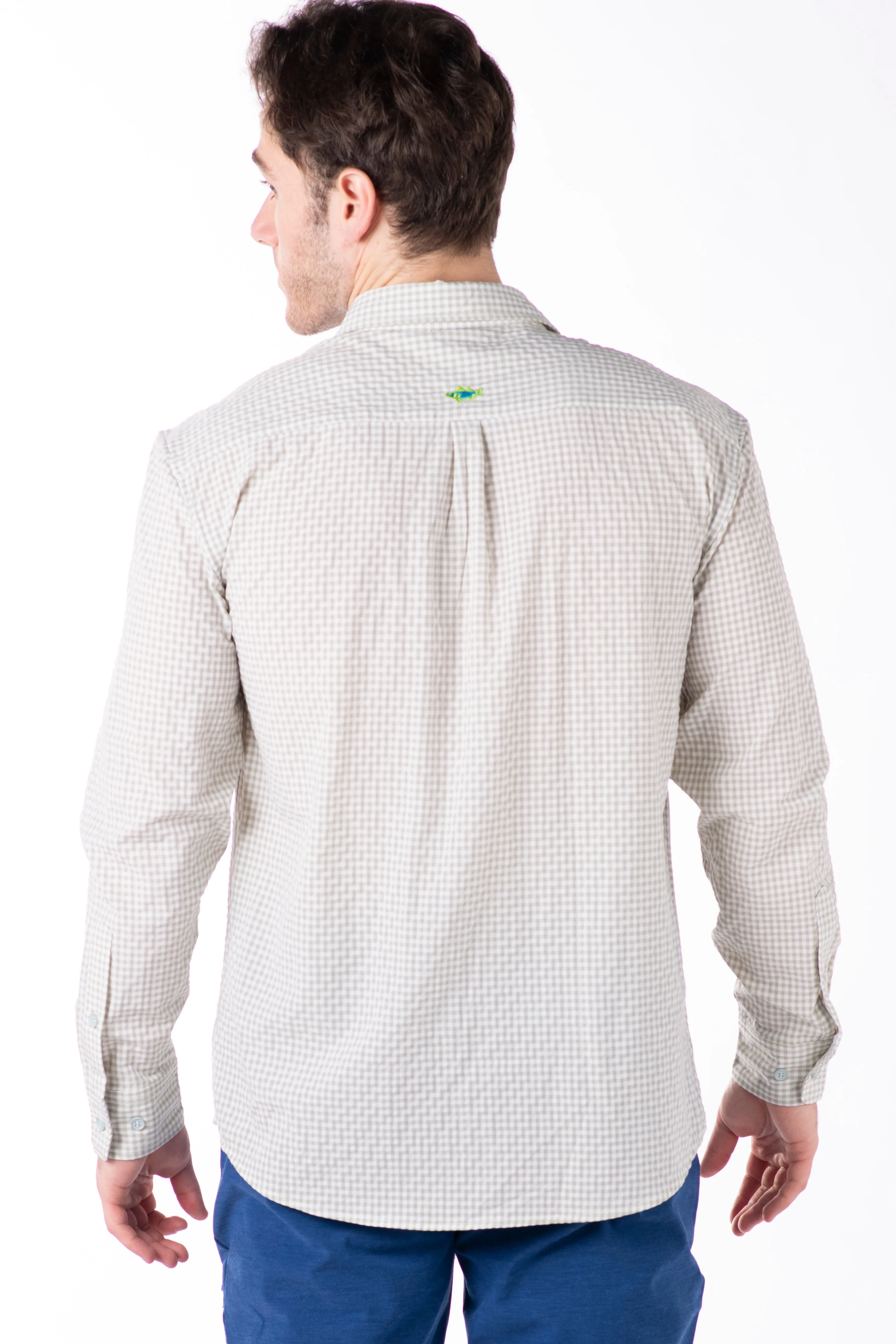 Performance Long Sleeve Button Down