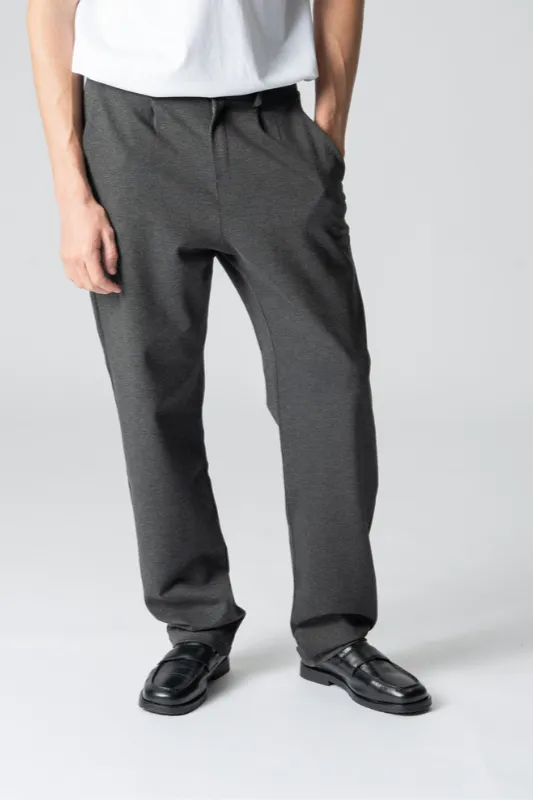 Performance Pants Wide - Melange Grey