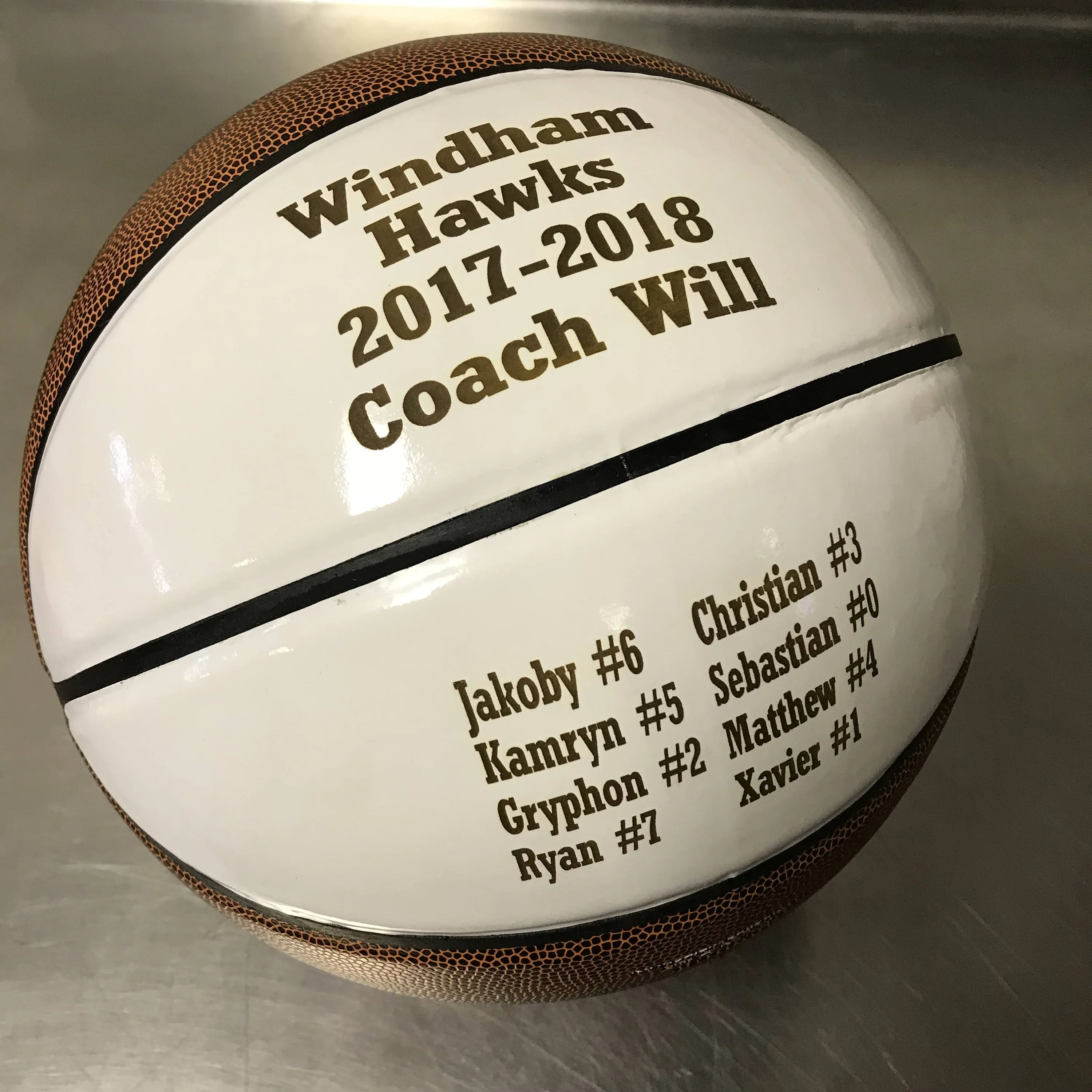 Personalized Full Size Basketball