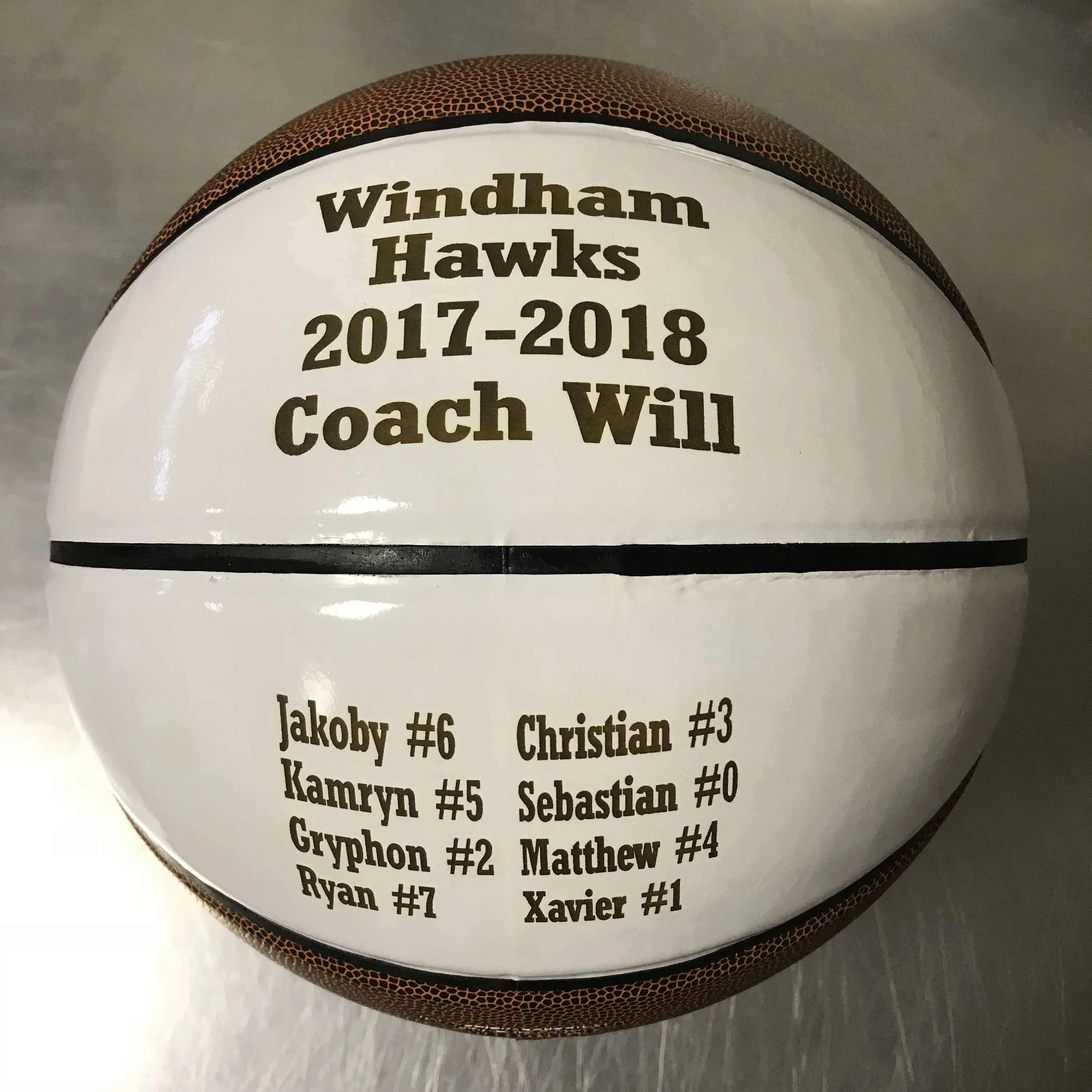 Personalized Full Size Basketball