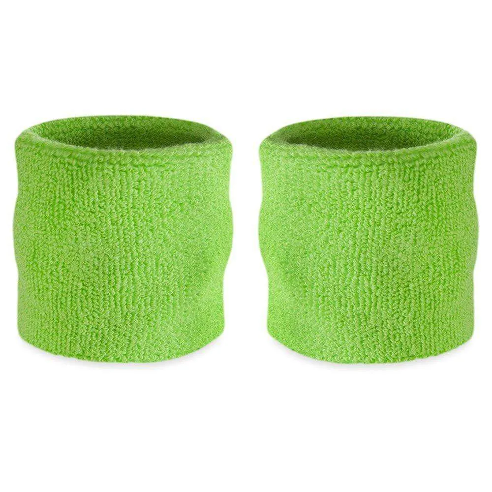 Premium Terry Cloth Cotton Wristband Pair