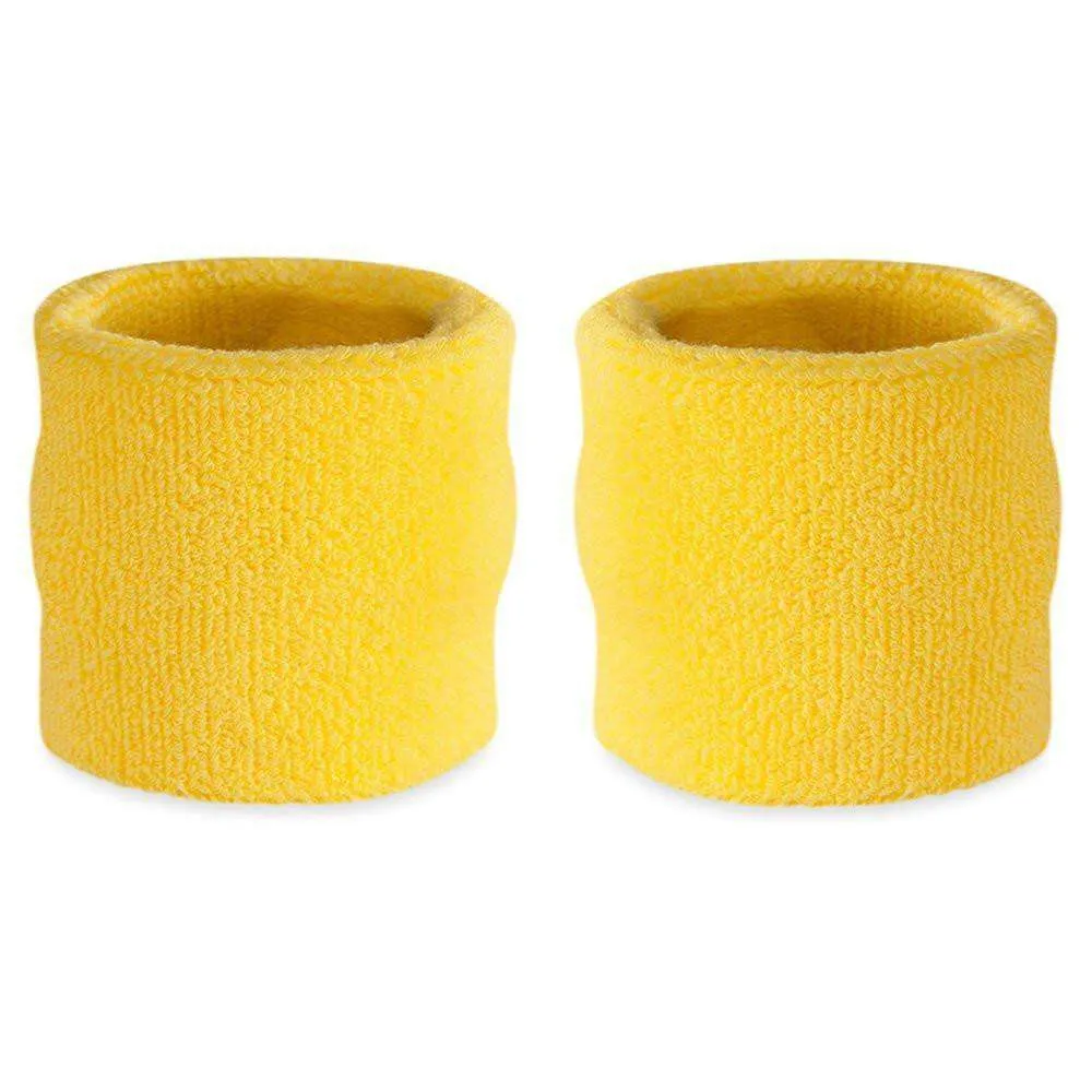 Premium Terry Cloth Cotton Wristband Pair